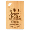 Planche à découper cadeau Noël famille amis papa maman mamie papi, idée cadeau apéro et cuisine, Secret Santa