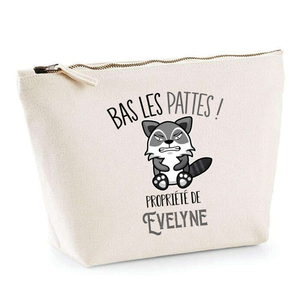 Trousse pochette de rangement maquillage Fête des Mères Mamie Famille Idée Cadeau anniversaire Noël Travail Boulot Métier Départ Retraite Collègue Femme
