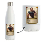 fete des peres papa carte geek gamer cadeau anniversaire noel gourde bouteille isotherme 