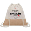 Sac Fête des Mères Mamie Maman Cadeau anniversaire Noël Travail Métier Départ Retraite Collègue Femme cabas shopping plage