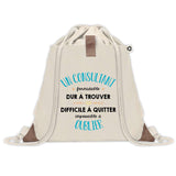 Sac à dos avec pochette Un Consultant Formidable