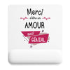 Tapis de souris ergonomique avec repose-poignet, accessoire bureau pour femme et homme, fête des pères, cadeau pas cher, idée cadeau fête des mères, secret santa, départ à la retraite, télétravail et gaming