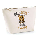 Trousse pochette de rangement maquillage Fête des Mères Mamie Famille Idée Cadeau anniversaire Noël Travail Boulot Métier Départ Retraite Collègue Femme