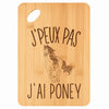 Planche bambou gravée personnalisée femme homme idée cadeau Fête des Mères Fête des Pères apéro papa maman prénom cuisine plateau fromage