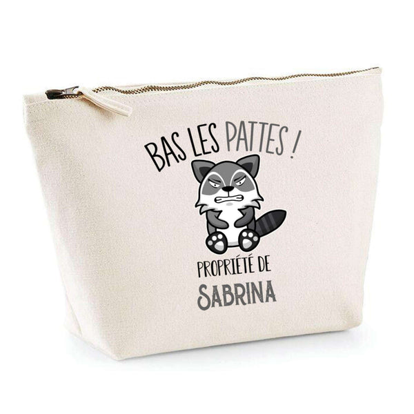 Trousse pochette de rangement maquillage Fête des Mères Mamie Famille Idée Cadeau anniversaire Noël Travail Boulot Métier Départ Retraite Collègue Femme
