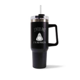 Mug isotherme Noir Retraite J'peux pas