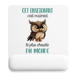 Tapis de souris ergonomique avec repose-poignet, accessoire bureau pour femme et homme, fête des pères, cadeau pas cher, idée cadeau fête des mères, secret santa, départ à la retraite, télétravail et gaming
