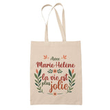 Sac Tote Bag Fête des Mères Fêtes des Pères Mamie Papi Famille Idée Cadeau anniversaire Noël Travail Boulot Métier Départ Retraite Collègue Femme Homme