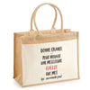 Sac Fête des Mères Mamie MAman Soeur Femme Famille Idée Cadeau anniversaire Noël Travail Boulot Métier Départ Retraite Collègue Femme cabas shopping plage