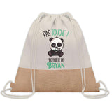 Sac Fête des Pères Papi Papa Cadeau anniversaire Noël Travail Boulot Métier Départ Retraite Collègue Homme cabas shopping plage