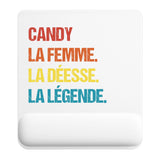 Tapis de souris ergonomique avec repose-poignet, accessoire bureau pour femme et homme, fête des pères, cadeau pas cher, idée cadeau fête des mères, secret santa, départ à la retraite, télétravail et gaming