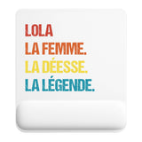 Tapis de souris ergonomique avec repose-poignet, accessoire bureau pour femme et homme, fête des pères, cadeau pas cher, idée cadeau fête des mères, secret santa, départ à la retraite, télétravail et gaming