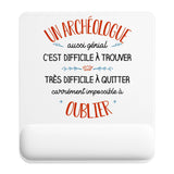 Tapis de souris ergonomique avec repose-poignet, accessoire bureau pour femme et homme, fête des pères, cadeau pas cher, idée cadeau fête des mères, secret santa, départ à la retraite, télétravail et gaming