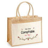 Sac Fête des Mères Mamie MAman Soeur Femme Famille Idée Cadeau anniversaire Noël Travail Boulot Métier Départ Retraite Collègue Femme cabas shopping plage