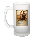 fete des peres papa carte geek gamer cadeau anniversaire noel chope verre à bière cervoise