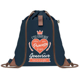 sac a dos femme bleu coton recycle avec pochette cadeau original pour collegue amie prof ou soeur idee cadeau femme noel anniversaire secret santa ou depart a la retraite sac pratique chic et ecoresponsable design breton elegant