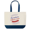 Sac de shopping bleu Cheffe de Cuisine Meilleure du Monde