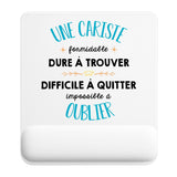 Tapis de souris ergonomique avec repose-poignet, accessoire bureau pour femme et homme, fête des pères, cadeau pas cher, idée cadeau fête des mères, secret santa, départ à la retraite, télétravail et gaming