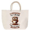 Sac Fête des Mères Mamie Famille Idée Cadeau anniversaire Noël Travail Boulot Métier Départ Retraite Collègue Femme cabas shopping plage