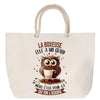 Sac Fête des Mères Mamie Famille Idée Cadeau anniversaire Noël Travail Boulot Métier Départ Retraite Collègue Femme cabas shopping plage