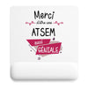 Tapis de souris ergonomique avec repose-poignet, accessoire bureau pour femme et homme, fête des pères, cadeau pas cher, idée cadeau fête des mères, secret santa, départ à la retraite, télétravail et gaming