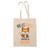 Sac tote bag réutilisable coton shopping Fête des Mères Mamie Famille Idée Cadeau anniversaire Noël Travail Boulot Métier Départ Retraite Collègue Femme