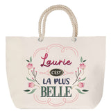 Sac Fête des Mères Mamie Famille Idée Cadeau anniversaire Noël Travail Boulot Métier Départ Retraite Collègue Femme cabas shopping plage