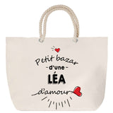 Sac Fête des Mères Mamie Famille Idée Cadeau anniversaire Noël Travail Boulot Métier Départ Retraite Collègue Femme cabas shopping plage
