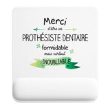Tapis de souris ergonomique avec repose-poignet, accessoire bureau pour femme et homme, fête des pères, cadeau pas cher, idée cadeau fête des mères, secret santa, départ à la retraite, télétravail et gaming