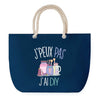 Sac de plage Bleu anse corde J'peux Pas DIY