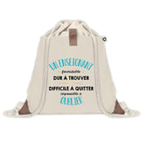 Sac à dos avec pochette Un Enseignant Formidable
