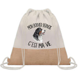 Sac Fête des Mères Mamie Cadeau anniversaire Noël Travail Métier Départ Retraite Collègue Femme Homme Fête des Pères Papa Maman Papi cabas shopping plage