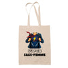 Sac Fête des Mères Mamie Famille Idée Cadeau anniversaire Noël Travail Boulot Métier Départ Retraite Collègue Femme cabas shopping plage