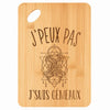 Planche bambou gravée personnalisée femme homme idée cadeau Fête des Mères Fête des Pères apéro papa maman prénom cuisine plateau fromage