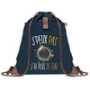 sac a dos bleu coton recycle avec pochette idee cadeau originale pour collegue ami prof ou membre de la famille cadeau mixte noel anniversaire secret santa ou depart au travail sac leger pratique et ecologique design breton moderne