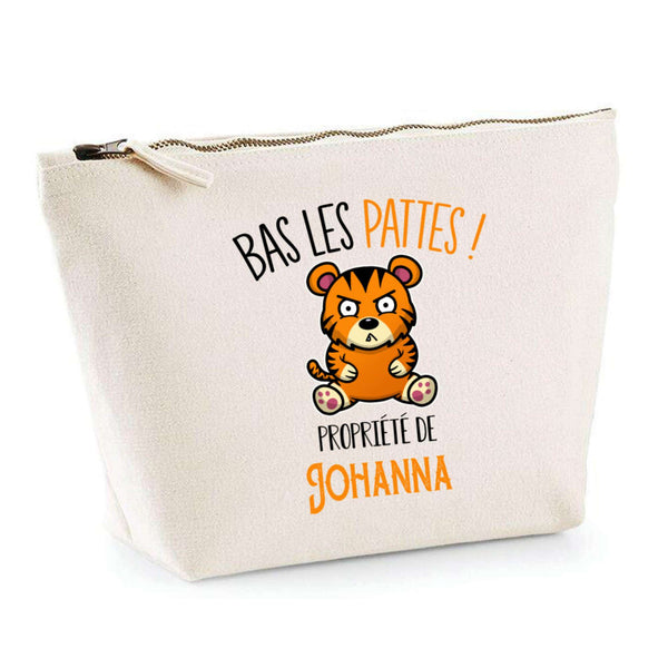 Trousse pochette de rangement maquillage Fête des Mères Mamie Famille Idée Cadeau anniversaire Noël Travail Boulot Métier Départ Retraite Collègue Femme