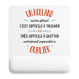 Tapis de souris ergonomique avec repose-poignet, accessoire bureau pour femme et homme, fête des pères, cadeau pas cher, idée cadeau fête des mères, secret santa, départ à la retraite, télétravail et gaming