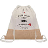 Sac Fête des Pères Papi Papa Cadeau anniversaire Noël Travail Boulot Métier Départ Retraite Collègue Homme cabas shopping plage