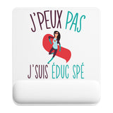 Tapis de souris ergonomique avec repose-poignet, accessoire bureau pour femme et homme, fête des pères, cadeau pas cher, idée cadeau fête des mères, secret santa, départ à la retraite, télétravail et gaming
