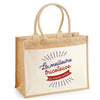 Sac Fête des Mères Mamie MAman Soeur Femme Famille Idée Cadeau anniversaire Noël Travail Boulot Métier Départ Retraite Collègue Femme cabas shopping plage