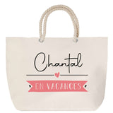 Sac Fête des Mères Mamie Famille Idée Cadeau anniversaire Noël Travail Boulot Métier Départ Retraite Collègue Femme cabas shopping plage