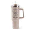Mug isotherme Luc Magie de noël Rectangle Beige