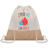 Sac Fête des Mères Mamie Cadeau anniversaire Noël Travail Métier Départ Retraite Collègue Femme Homme Fête des Pères Papa Maman Papi cabas shopping plage