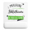 Tapis de souris ergonomique avec repose-poignet, accessoire bureau pour femme et homme, fête des pères, cadeau pas cher, idée cadeau fête des mères, secret santa, départ à la retraite, télétravail et gaming