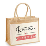 Sac Fête des Mères Mamie MAman Soeur Femme Famille Idée Cadeau anniversaire Noël Travail Boulot Métier Départ Retraite Collègue Femme cabas shopping plage