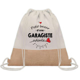 Sac Fête des Mères Mamie Maman Cadeau anniversaire Noël Travail Métier Départ Retraite Collègue Femme cabas shopping plage