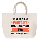 Sac Fête des Mères Mamie Famille Idée Cadeau anniversaire Noël Travail Boulot Métier Départ Retraite Collègue Femme cabas shopping plage