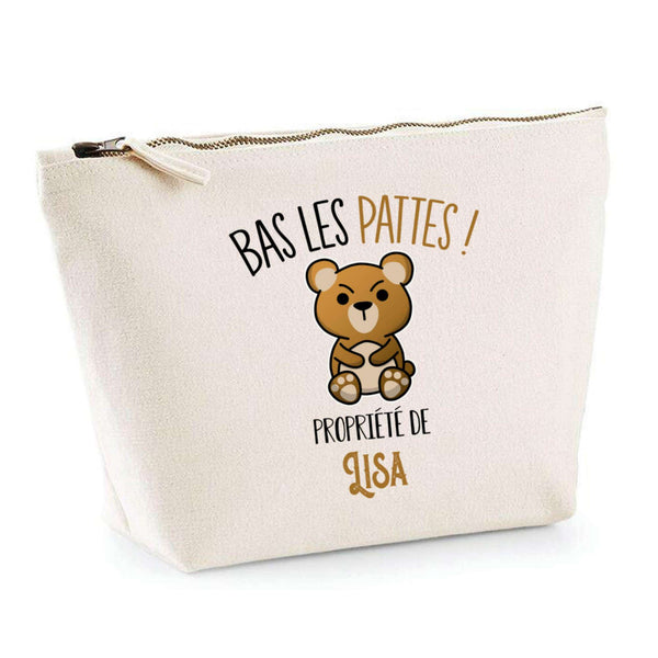 Trousse pochette de rangement maquillage Fête des Mères Mamie Famille Idée Cadeau anniversaire Noël Travail Boulot Métier Départ Retraite Collègue Femme