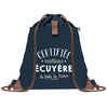 sac a dos femme bleu coton recycle avec pochette cadeau original pour collegue amie prof ou soeur idee cadeau femme noel anniversaire secret santa ou depart a la retraite sac pratique chic et ecoresponsable design breton elegant