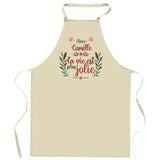 Cadeau Cuisinier cuisinière mère maman papa père mamie papi Vêtement Blouse de protection Barbecue Jardinage Tablier de Travail Tâches ménagères 